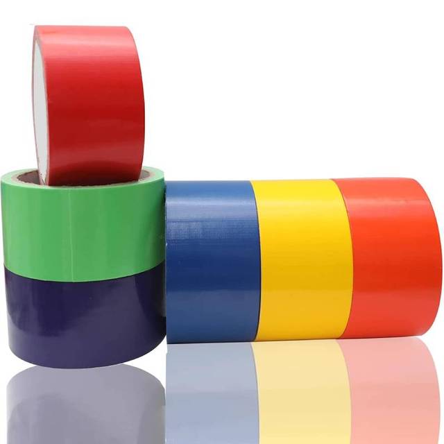 Bright Colors Duct Tape Waterproof Colored Duct Cloth Tapes Rainbow  Adhesive Tape For Diy Crafts Diy Art Home School Office Craf - Tape -  AliExpress